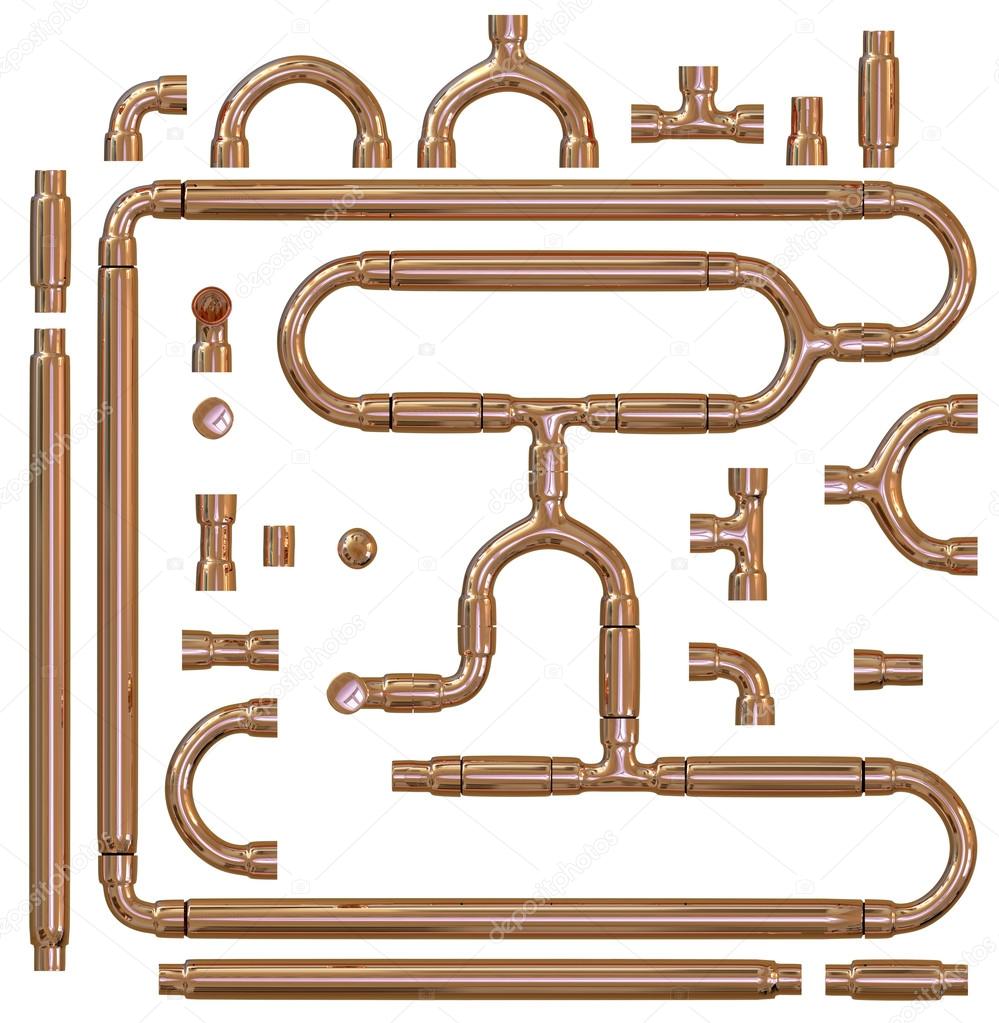 copper-pipe-fittings-set